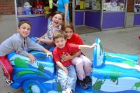 Cousins in funny car