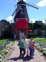 cousins at windmill